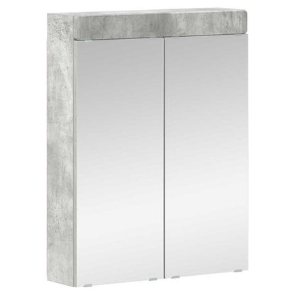 Badkamermeubelset TULUM 2 pcs Beton Grijs 60 x 34 x 63 cm