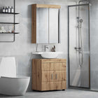 Badkamermeubelset Tulum Artisan Eiken 60x34x63cm