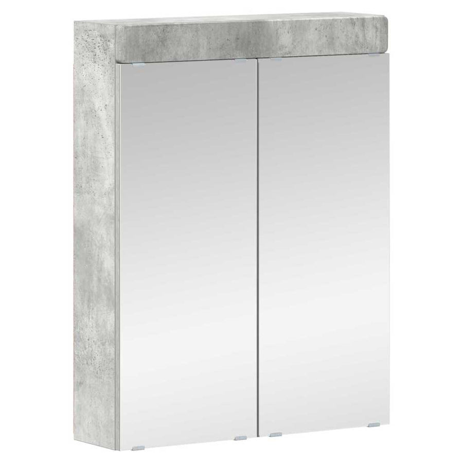 Badkamermeubelset TULUM 4 pcs Beton Grijs 60 x 34 x 63 cm