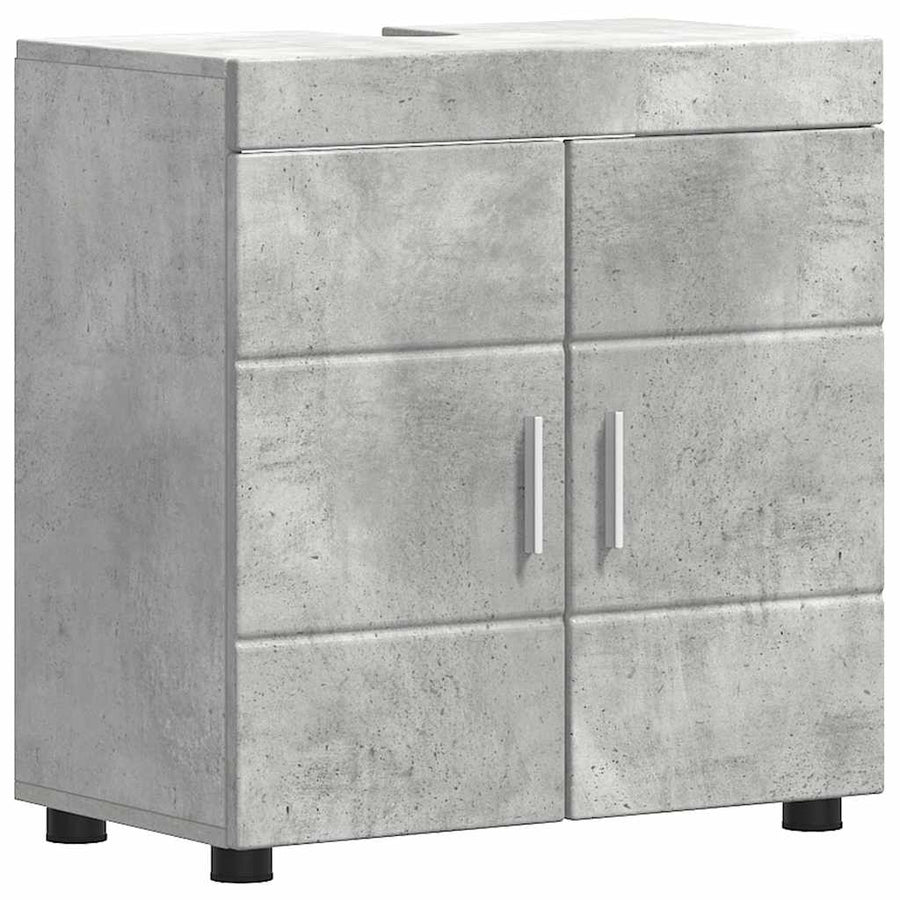 Badkamermeubelset TULUM 4 pcs Beton Grijs 60 x 34 x 63 cm