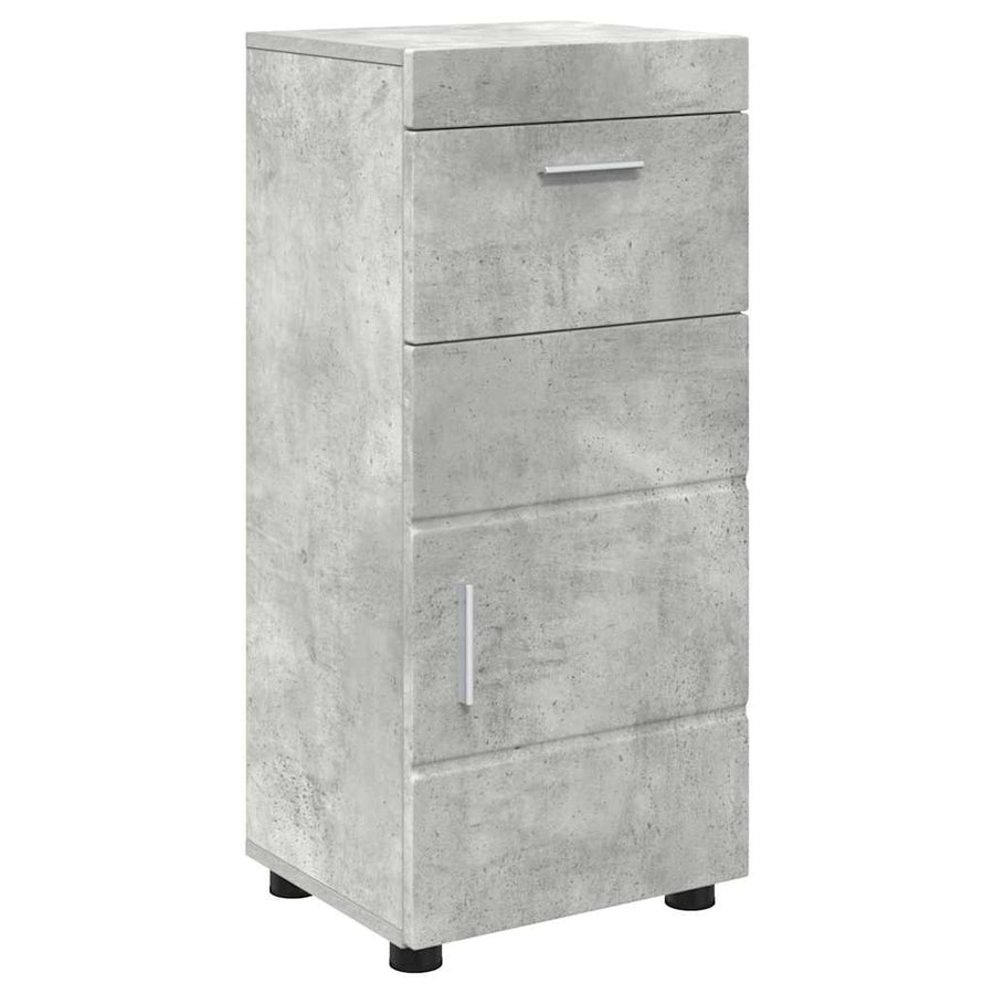 Badkamermeubelset TULUM 4 pcs Beton Grijs 60 x 34 x 63 cm