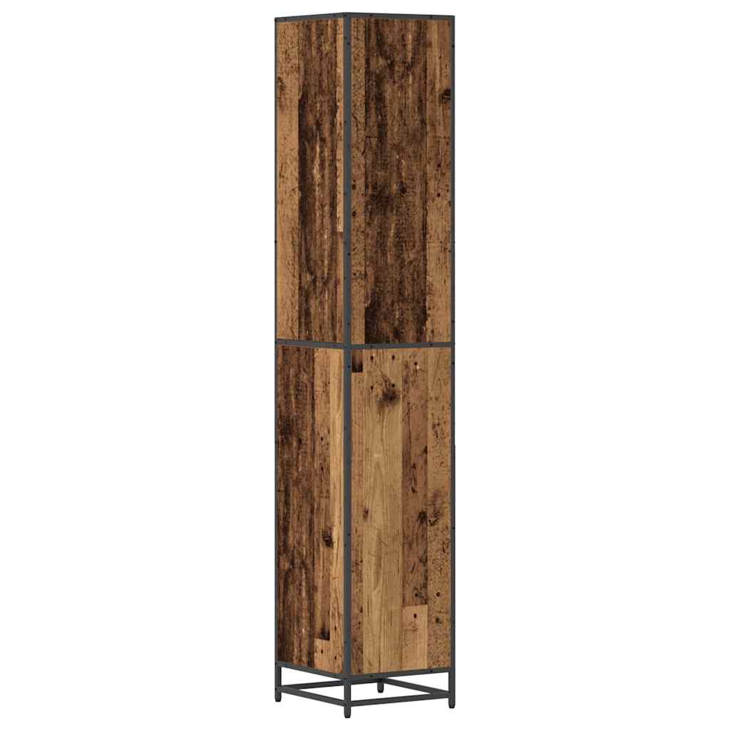 Badkamermeubelset Oud Hout 35 x 37,5 x 188,5 cm Bewerkt hout
