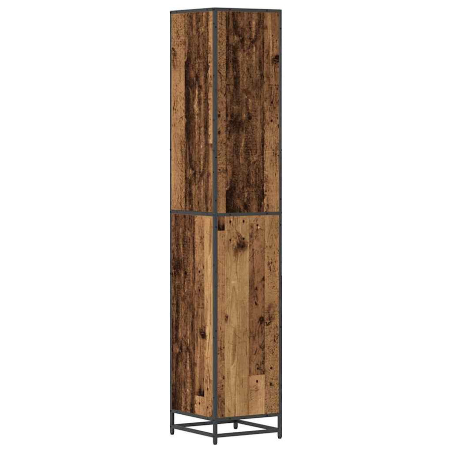 Badkamermeubelset Oud Hout 35 x 37,5 x 188,5 cm Bewerkt hout