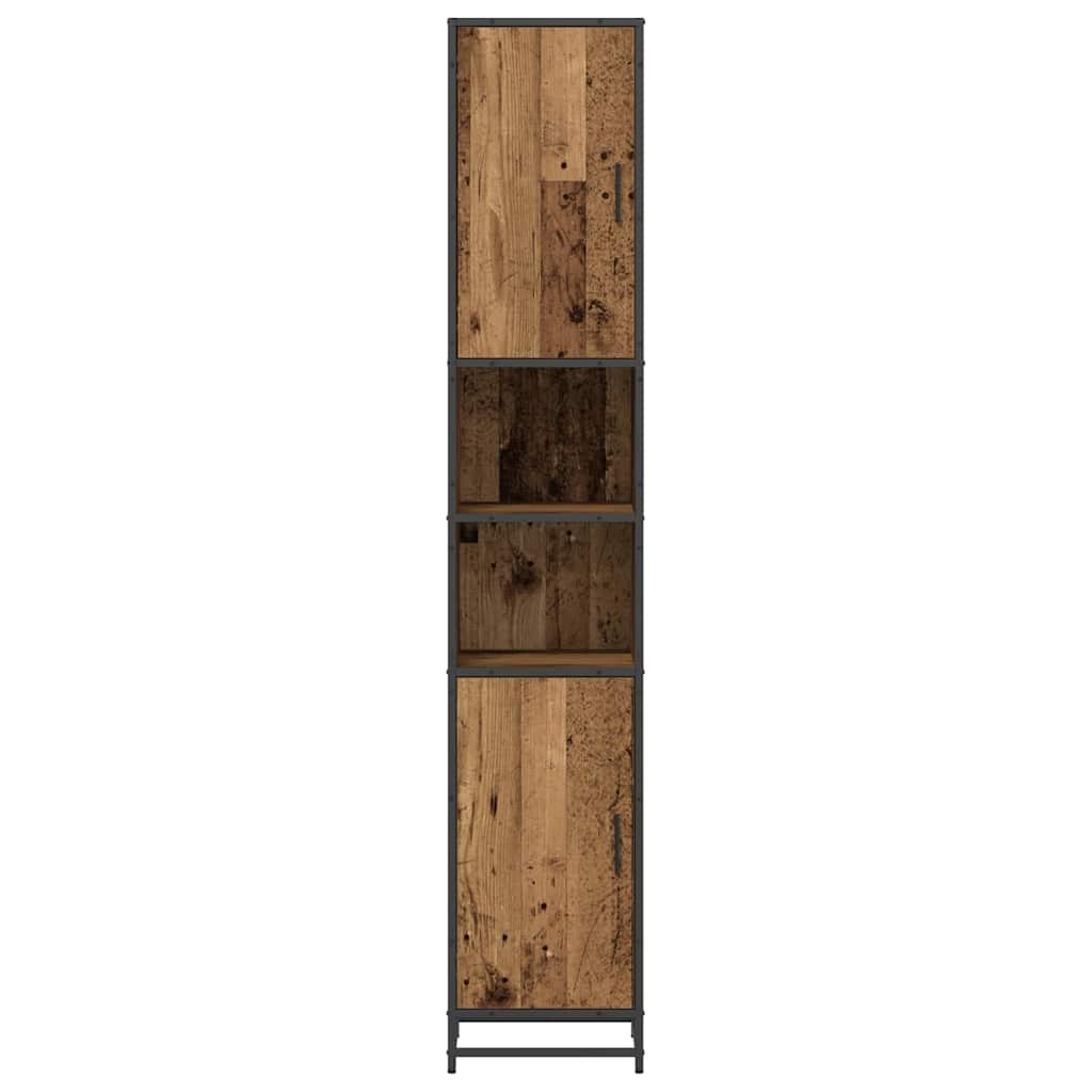 Badkamermeubelset Oud Hout 35 x 37,5 x 188,5 cm Bewerkt hout