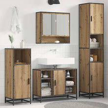Badkamermeubelset Met Plank Artisan Eiken 35 X 37,5 X 188,5 Cm artisanaal eikenkleurig