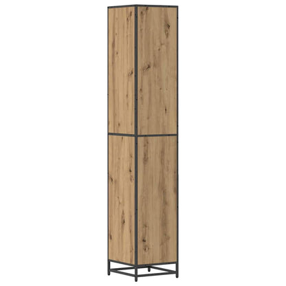 Badkamermeubelset Met Plank Artisan Eiken 35 X 37,5 X 188,5 Cm artisanaal eikenkleurig