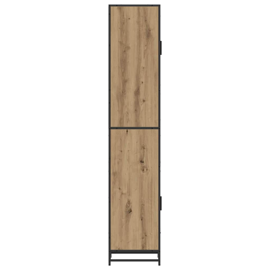 Badkamermeubelset Met Plank Artisan Eiken 35 X 37,5 X 188,5 Cm artisanaal eikenkleurig