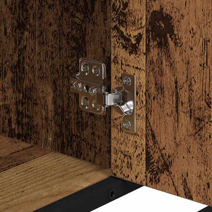 Badkamermeubelset 2 Pcs 80 X 33 X 60 Cm Bewerkt Hout Oud hout