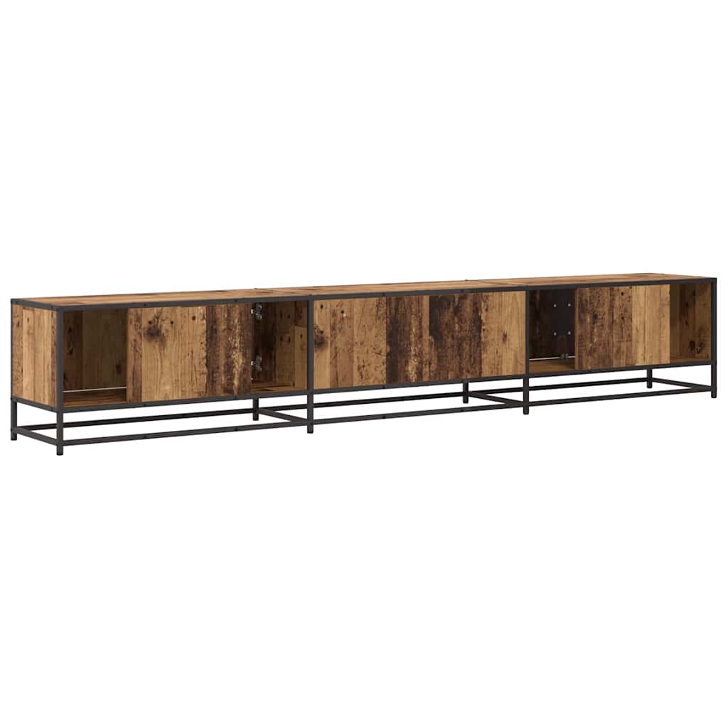 TV Eenheden 2 pcs Oud Hout 240 x 35 x 41 cm Bewerkt hout