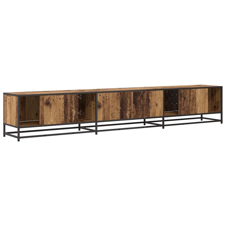 TV Eenheden 2 pcs Oud Hout 240 x 35 x 41 cm Bewerkt hout