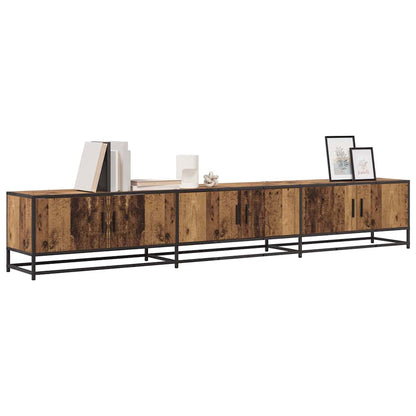TV Eenheden 2 pcs Oud Hout 240 x 35 x 41 cm Bewerkt hout