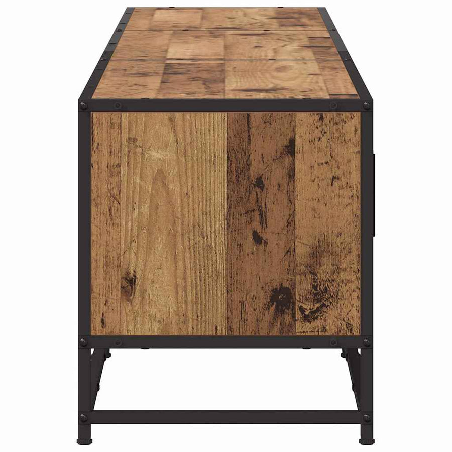 TV Eenheden 2 pcs Oud Hout 240 x 35 x 41 cm Bewerkt hout