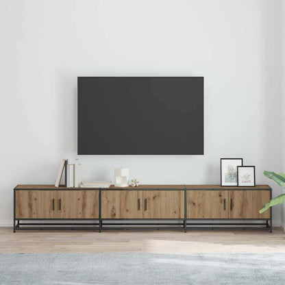 Tv Eenheden 2 Pcs Artisan Eiken 240 X 35 X 41 Cm Bewerkt Hout 240 cm