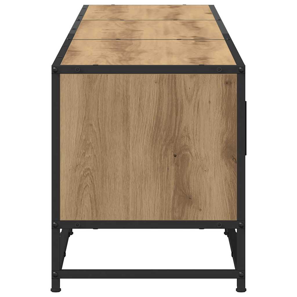 Tv Eenheden 2 Pcs Artisan Eiken 240 X 35 X 41 Cm Bewerkt Hout 240 cm