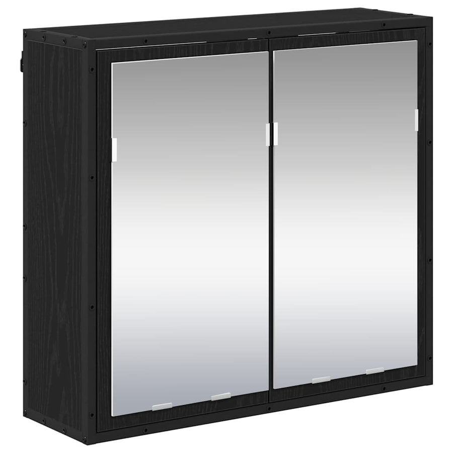 Badkamermeubelset met lade 3 pcs Oud Hout Bewerkt hout