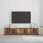 TV Units 2 pcs Old Wood 210 x 35 x 41 cm Engineered Wood