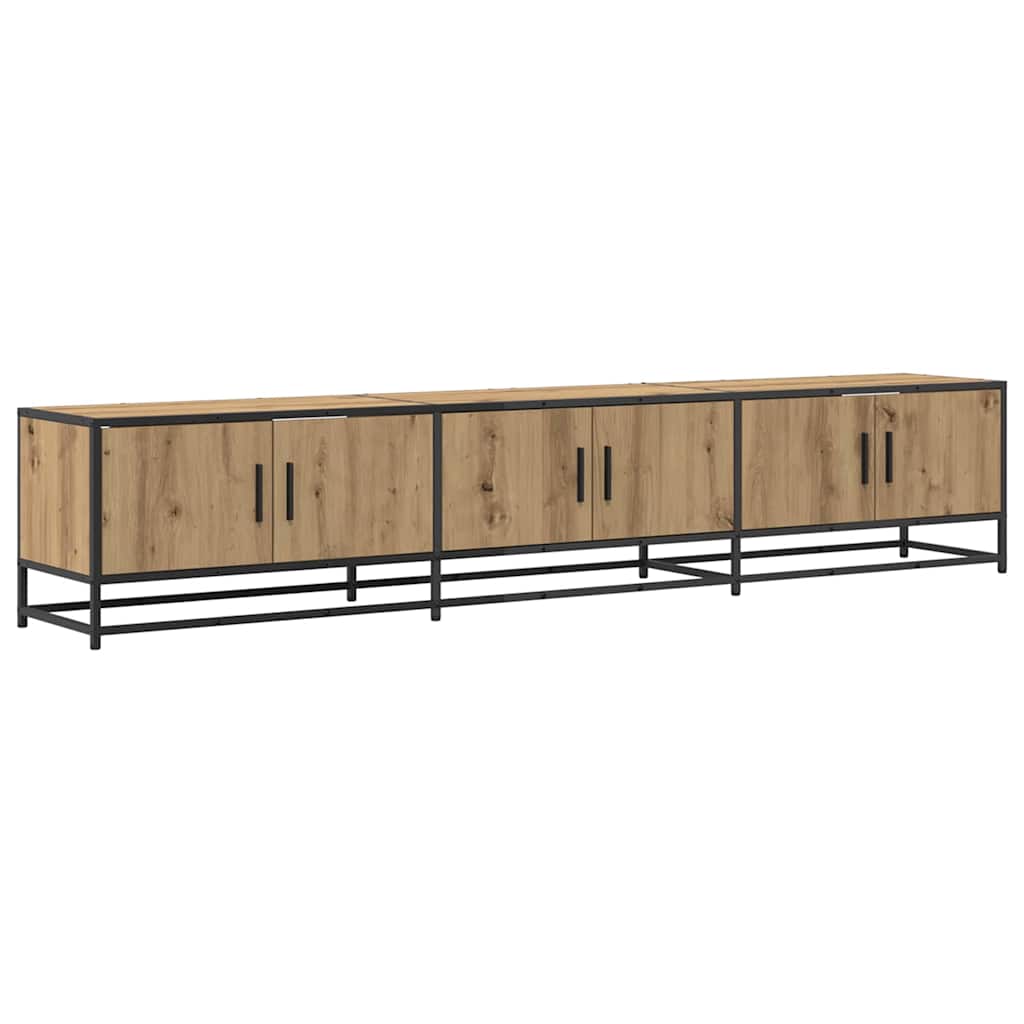 Tv Eenheden 2 Pcs Artisan Eiken 210 X 35 X 41 Cm Bewerkt Hout 210 cm