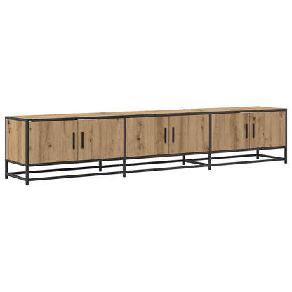 Tv Eenheden 2 Pcs Artisan Eiken 210 X 35 X 41 Cm Bewerkt Hout 210 cm