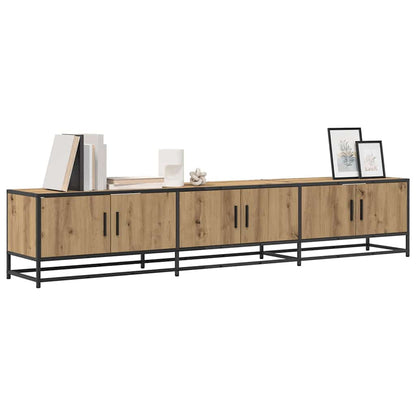 Tv Eenheden 2 Pcs Artisan Eiken 210 X 35 X 41 Cm Bewerkt Hout 210 cm