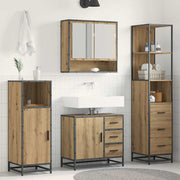 Badkamermeubelset Artisan Eiken wandmontage