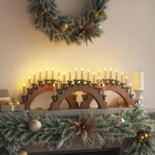 Kerst Kaarsenboog met 10 LED Kaarsen 3 st LED's Warmwit