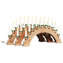 Kerst Kaarsenboog met 10 LED Kaarsen 3 st LED's Warmwit
