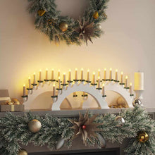 Kerst Kaarsenboog met 10 LED Kaarsen 3 st LED's Warmwit
