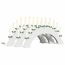 Kerst Kaarsenboog met 10 LED Kaarsen 3 st LED's Warmwit