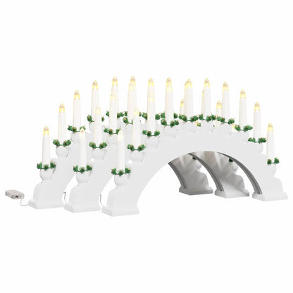 Kerst Kaarsenboog met 10 LED Kaarsen 3 st LED's Warmwit