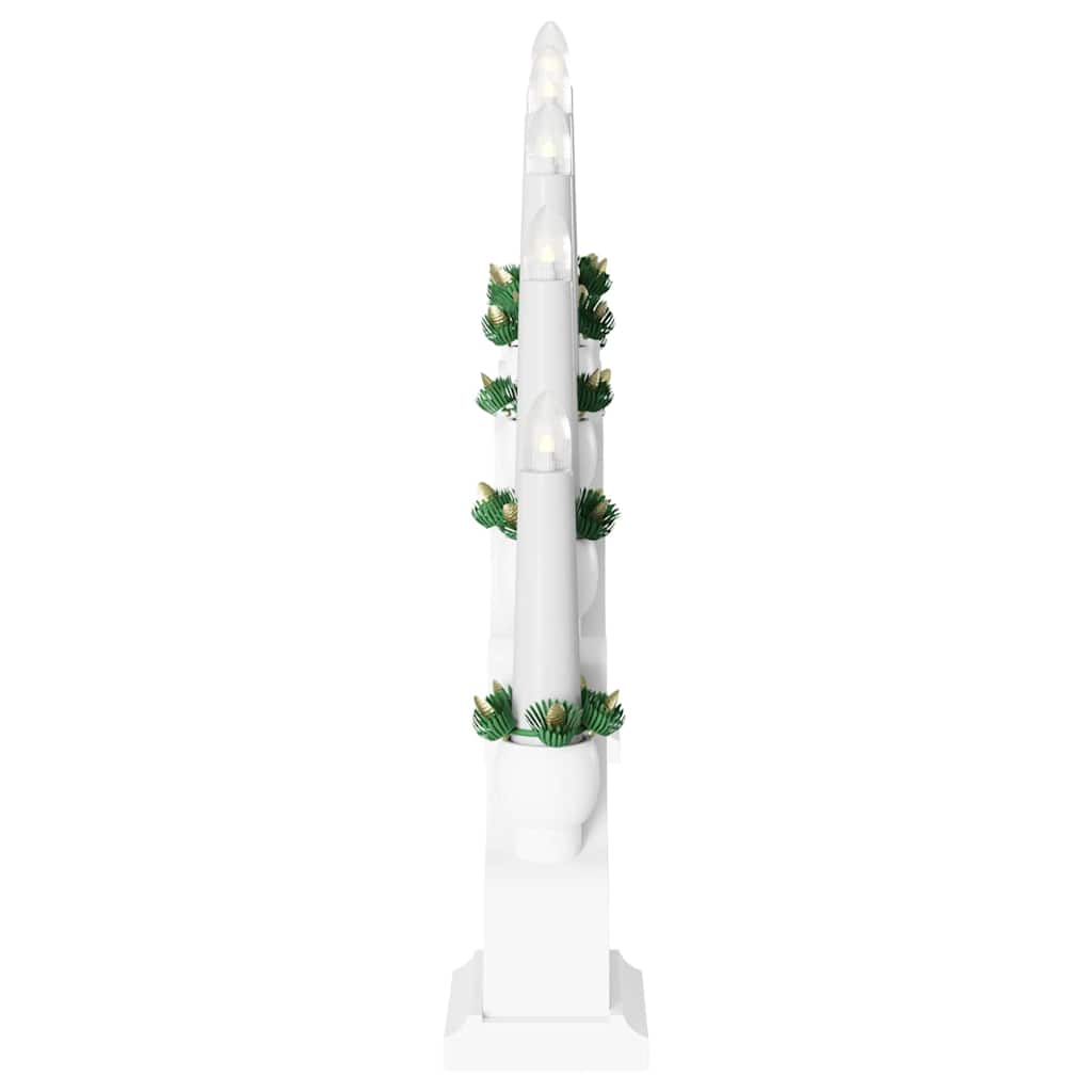 Kerst Kaarsenboog met 10 LED Kaarsen 3 st LED's Warmwit