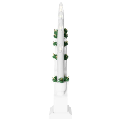 Kerst Kaarsenboog met 10 LED Kaarsen 3 st LED's Warmwit