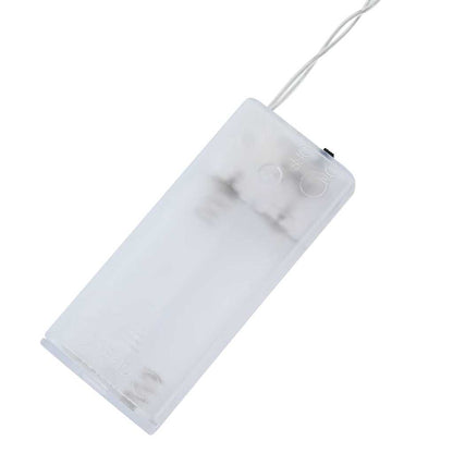 Kerst Kaarsenboog met 10 LED Kaarsen Rood 47 x 5 x 29 cm