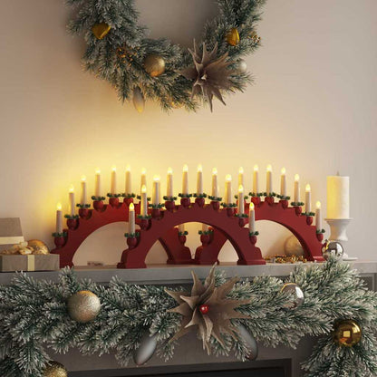 Kerst Kaarsenboog Met 10 Led Kaarsen 3 Pcs 47 X 5 X 29 Cm 3