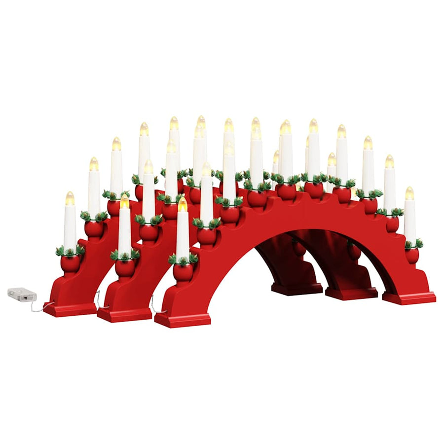 Kerst Kaarsenboog Met 10 Led Kaarsen 3 Pcs 47 X 5 X 29 Cm 3