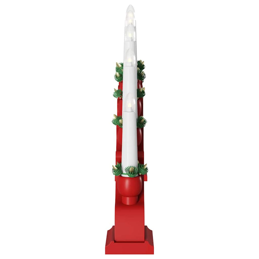 Kerst Kaarsenboog Met 10 Led Kaarsen 3 Pcs 47 X 5 X 29 Cm 3
