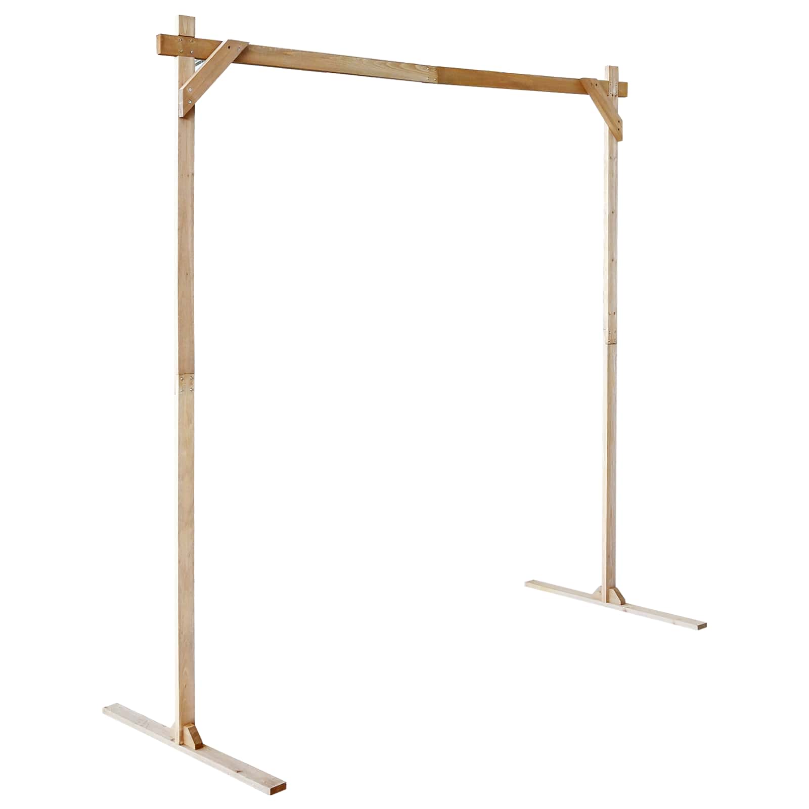 Trouwrand Licht Bruin 225 x 95 x 226 cm Massief Vurenhout