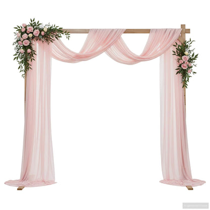 Trouwrand Licht Bruin 225 x 95 x 226 cm Massief Vurenhout