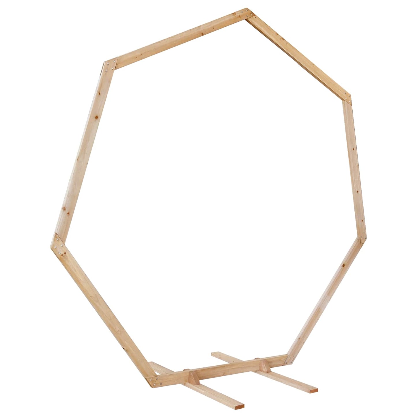 Trouwrand Licht Bruin 221 x 92 x 216 cm Massief Vurenhout