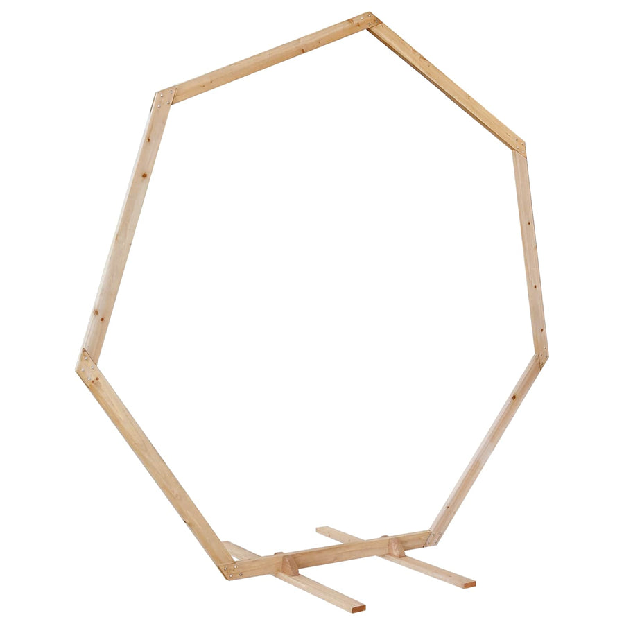 Trouwrand Licht Bruin 221 x 92 x 216 cm Massief Vurenhout