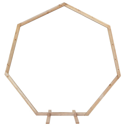 Trouwrand Licht Bruin 221 x 92 x 216 cm Massief Vurenhout
