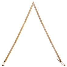 Trouwrand Licht Bruin 202 x 95 x 254 cm Massief Vurenhout