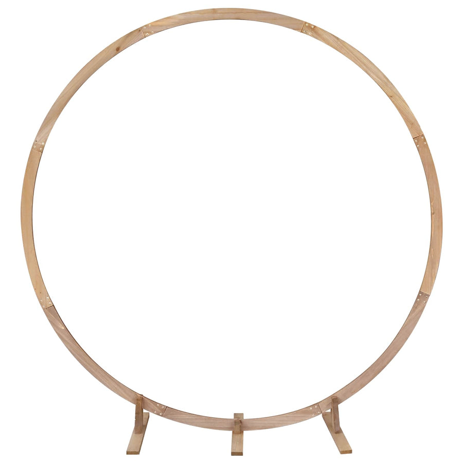 Trouwrand Licht Bruin 224 x 80 x 220 cm Massief Vurenhout