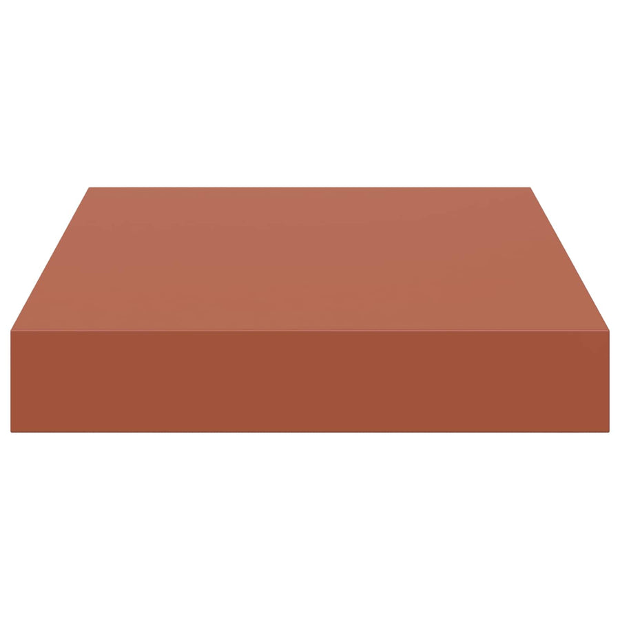 Wandplank Wandgemonteerd Rood 23 x 23,5 x 4 cm Bewerkt hout