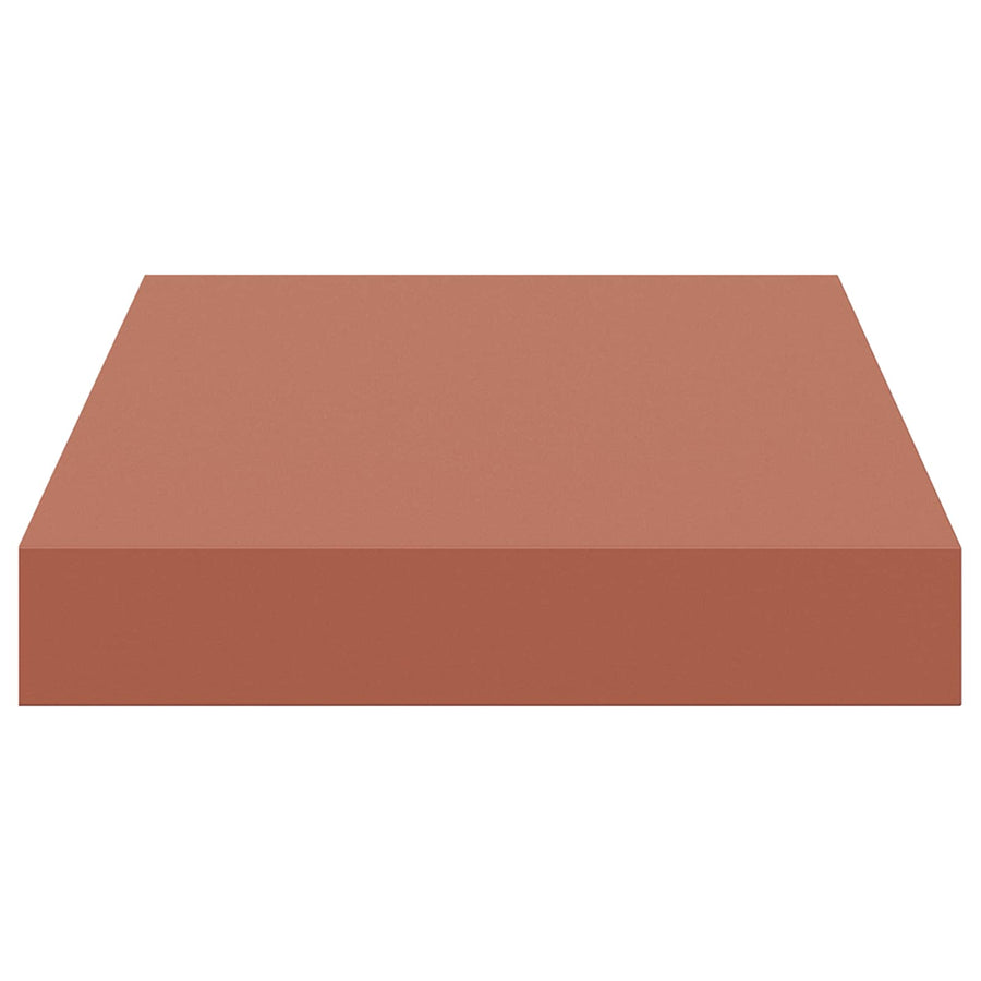 Wandplank met opslag 4 pcs Rood 40 x 23,5 x 4 cm Bewerkt hout