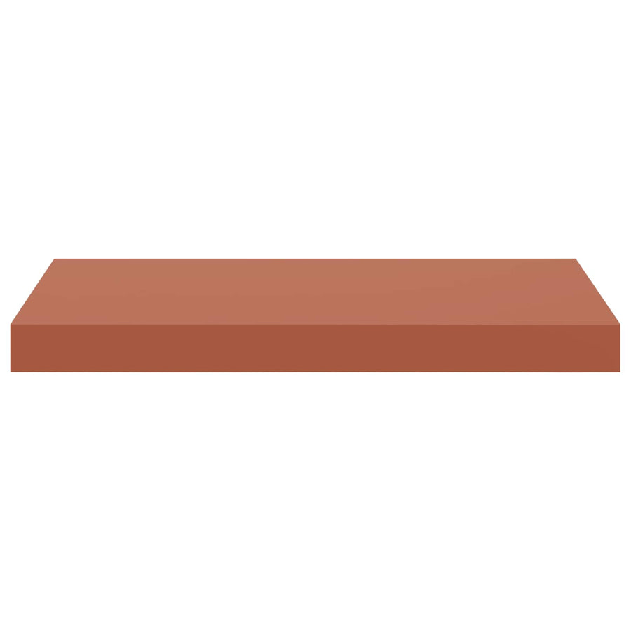Wandplank Wandgemonteerd Rood 50 x 23 x 4 cm Bewerkt hout