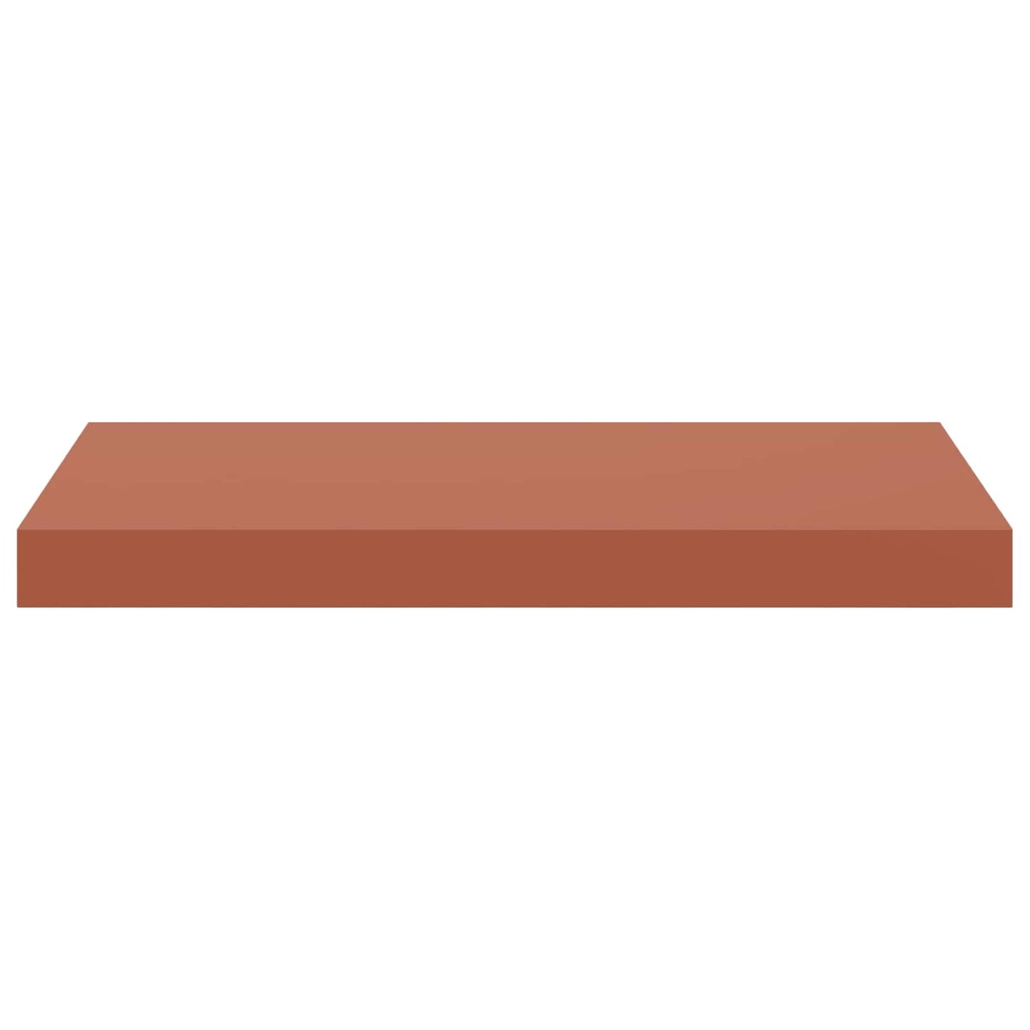 Wandplank Wandgemonteerd 2 pcs Rood 50 x 23 x 4 cm Bewerkt hout
