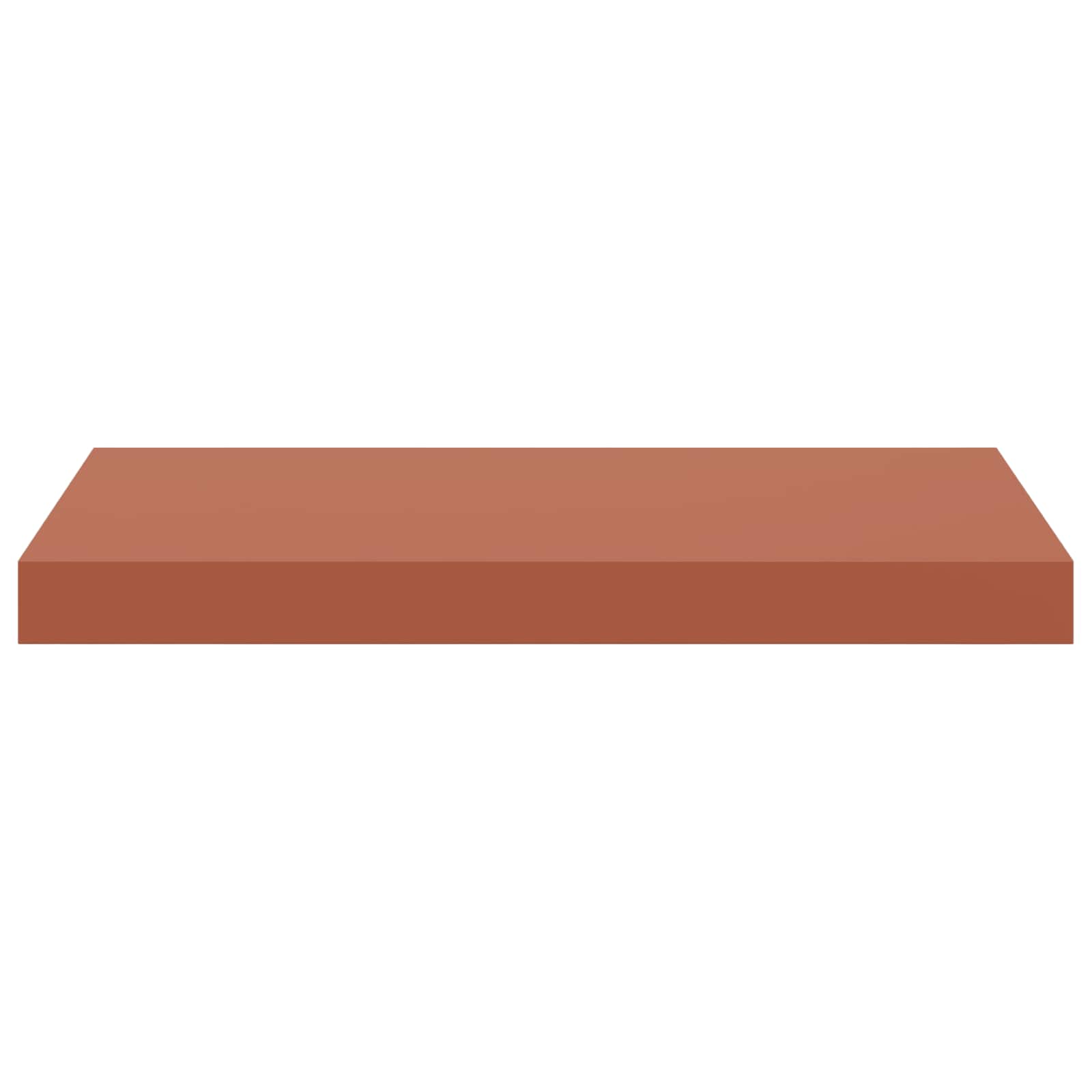 Wandplank Wandgemonteerd 2 pcs Rood 50 x 23 x 4 cm Bewerkt hout