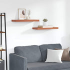 Wall Shelf Wall-Mounted 2 pcs Red 60 x 23 x 4 cm Engineered wood