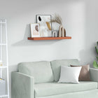 Wall Shelf Wall Mounted Red 80 x 23.5 x 4 cm Engineered Wood