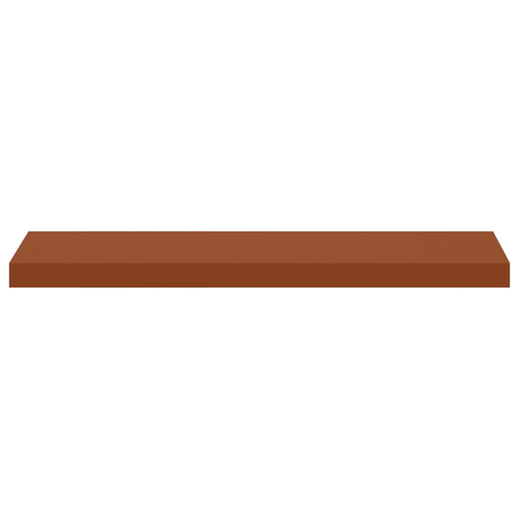 Wandplank Wandgemonteerd Rood 90 x 23,5 x 4 cm Bewerkt hout